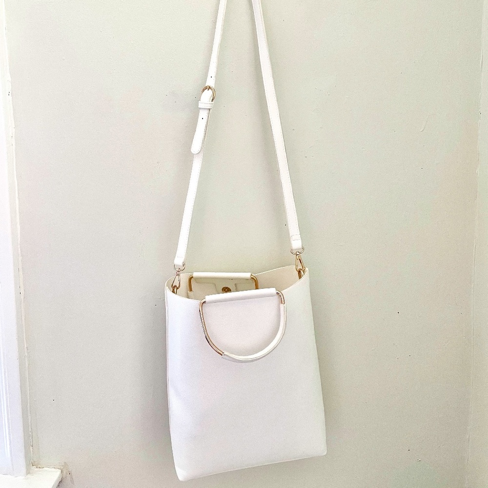 Trouve | Payton Convertible Faux Leather Tote